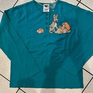 NWT Lady and the Tramp Kids Shirt